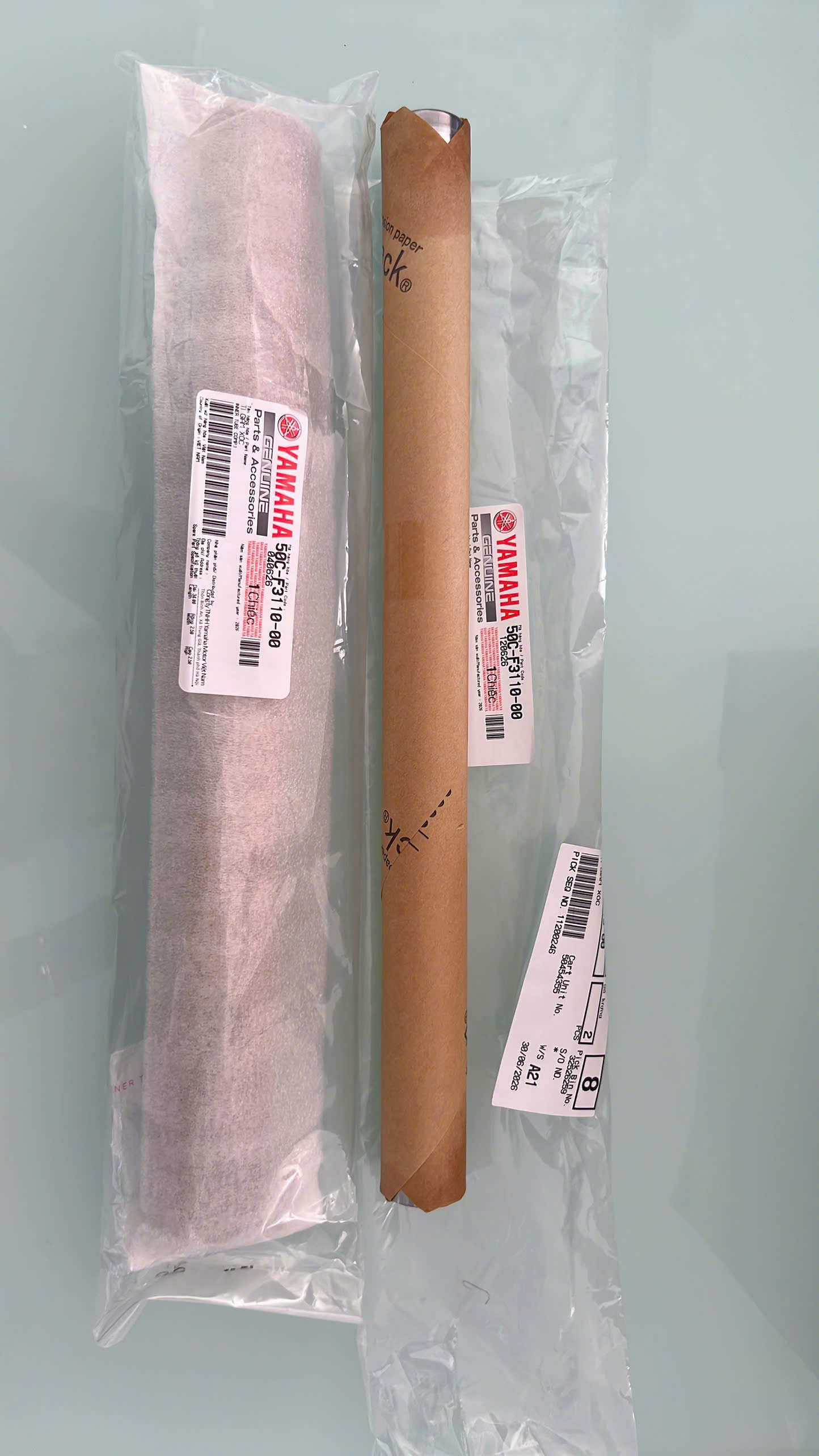 Ti giảm xóc, phuộc trước chính hãng Yamaha cho xe Exciter 135 đời 2011-2014 (giá 1 cây)