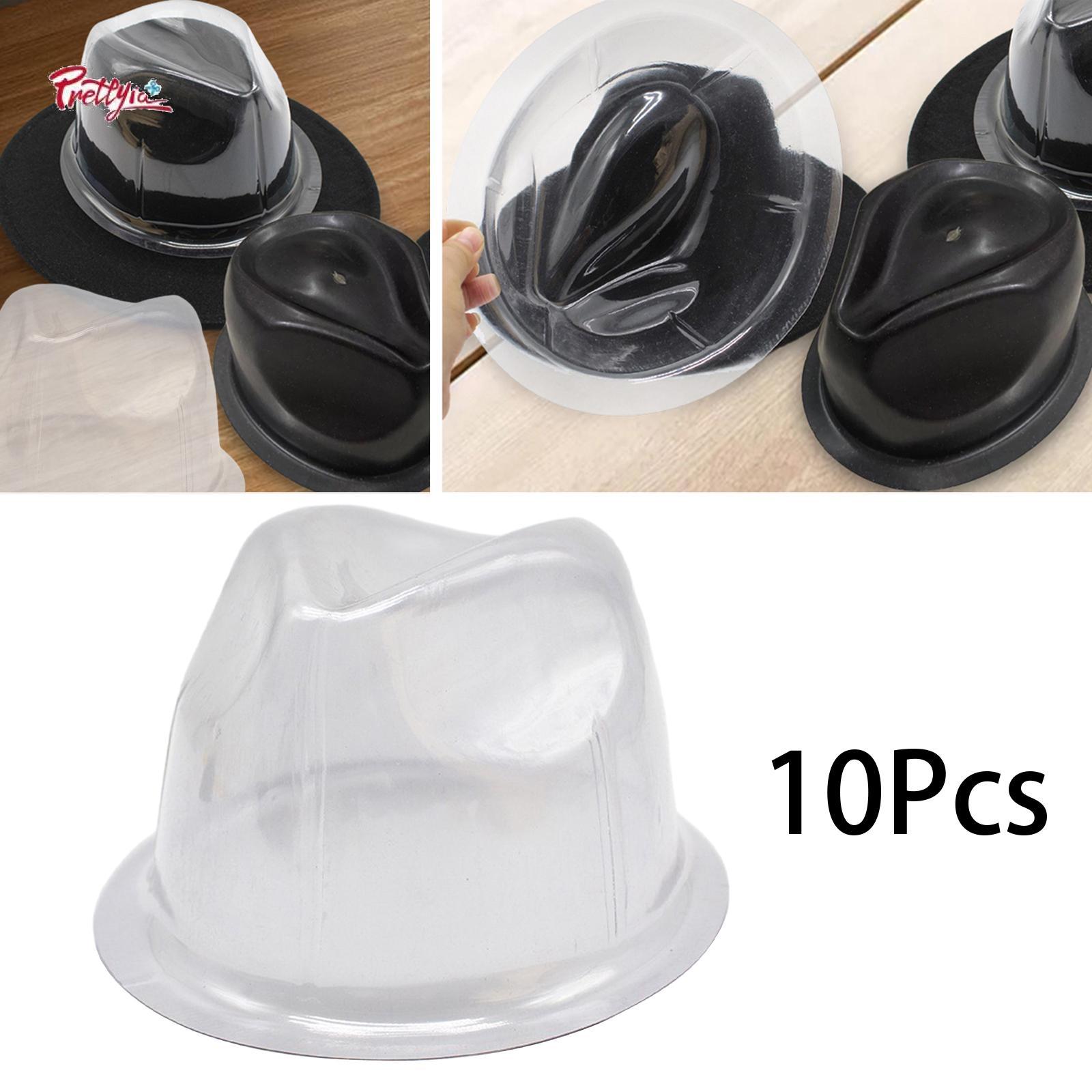 10Pcs Jazz Hat Stand Hat Support Holders Supplies Travel Caps Display