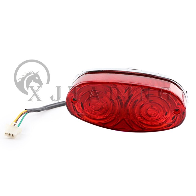 Dc 12v xe máy phía sau đuôi phanh dừng đèn chiếu sáng cho 50cc 70 90CC 110cc 150cc 200cc 250cc ATV Xe Go-Kart xe mô tô địa hình Quad điện