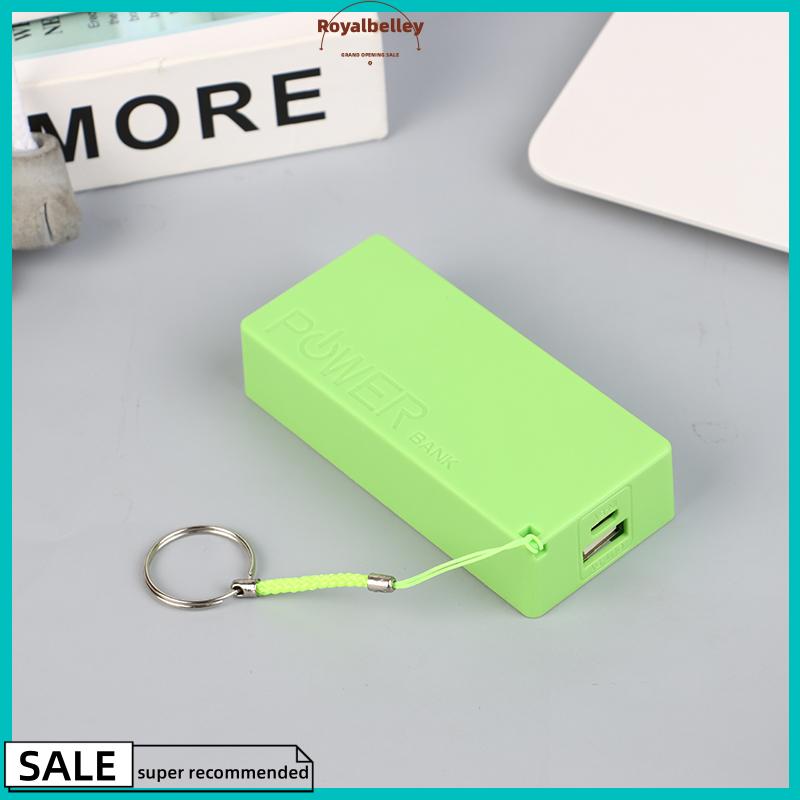 【ROYALBELLEY】 Điện thoại di động ngân hàng sạc pin gói cho trường hợp tự làm hộp Protable đầy màu sắc stroage hộp - 8