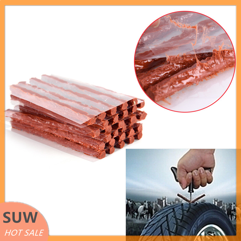🛵 SUW Lô 10 cái Dải bịt không săm lốp xe hơi Bộ dụng cụ phục hồi sửa chữa thủng lốp xe