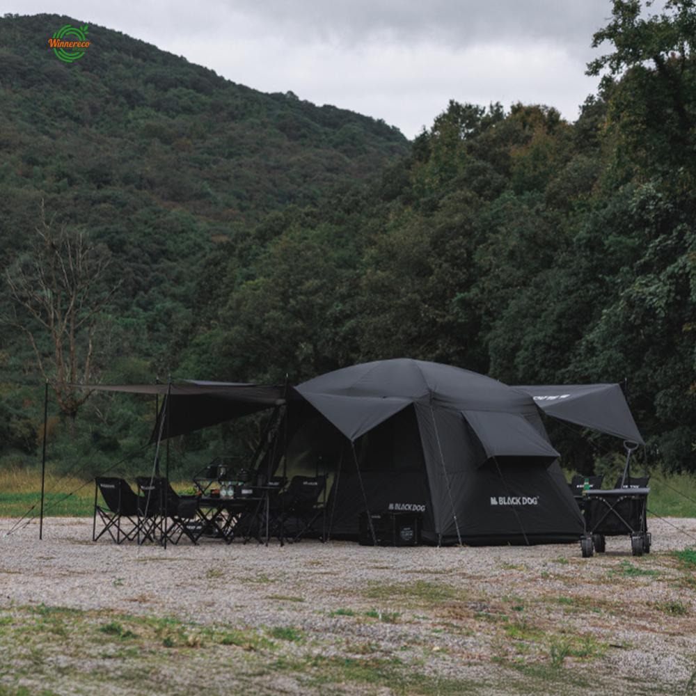 Camping Tent Sunscreen UPF50+ Travel Tent Windproof Glamping Tent Waterproof for Outdoor Camping Hiking Backpacking [Winnereco World] ราคา 9,360 บาท*ส่งฟรี