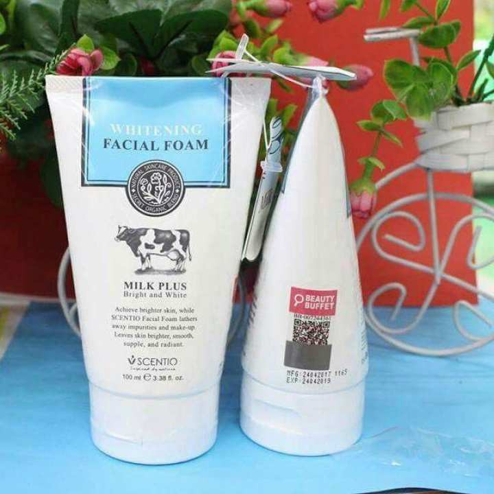 Sữa rửa mặt tinh chất sữa bò non milk plus thái