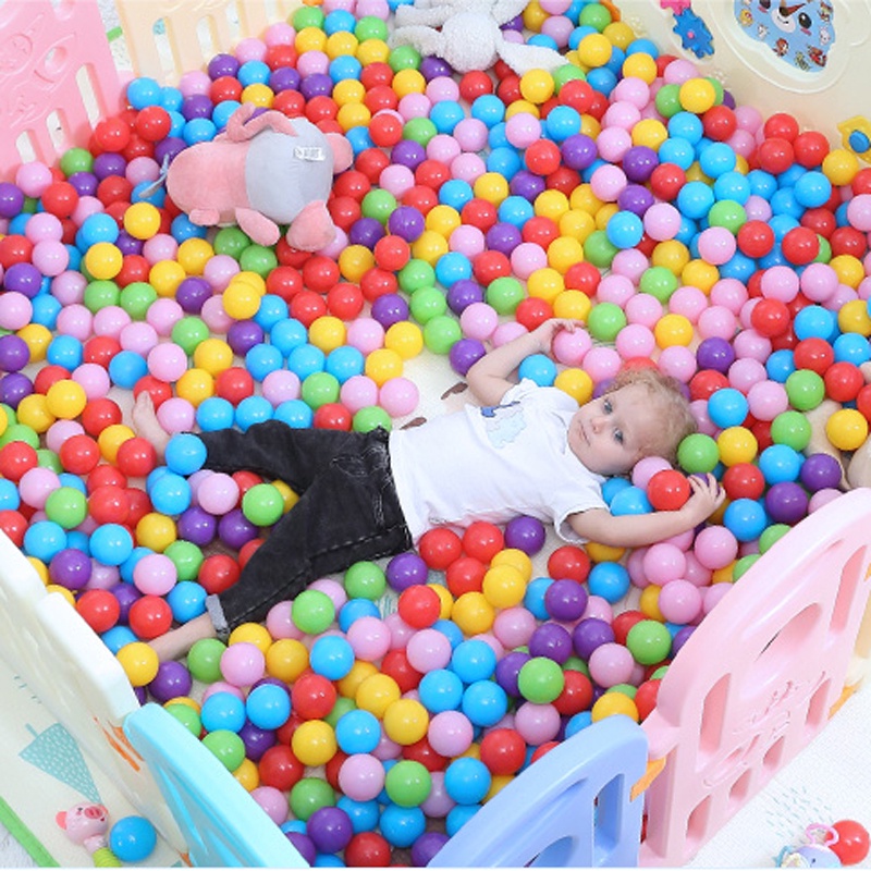 50 100 200Pcs Colourful Soft Party Fun Baby Kids Toy Ocean Ball Pit