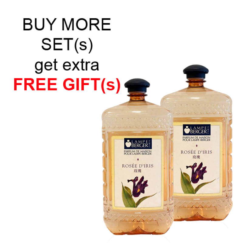 Buy LAMPE BERGER LB ESSENTIAL OIL 2L SET (2 BOTTLES) - ROSEE DIRIS (玫瑰) Singapore