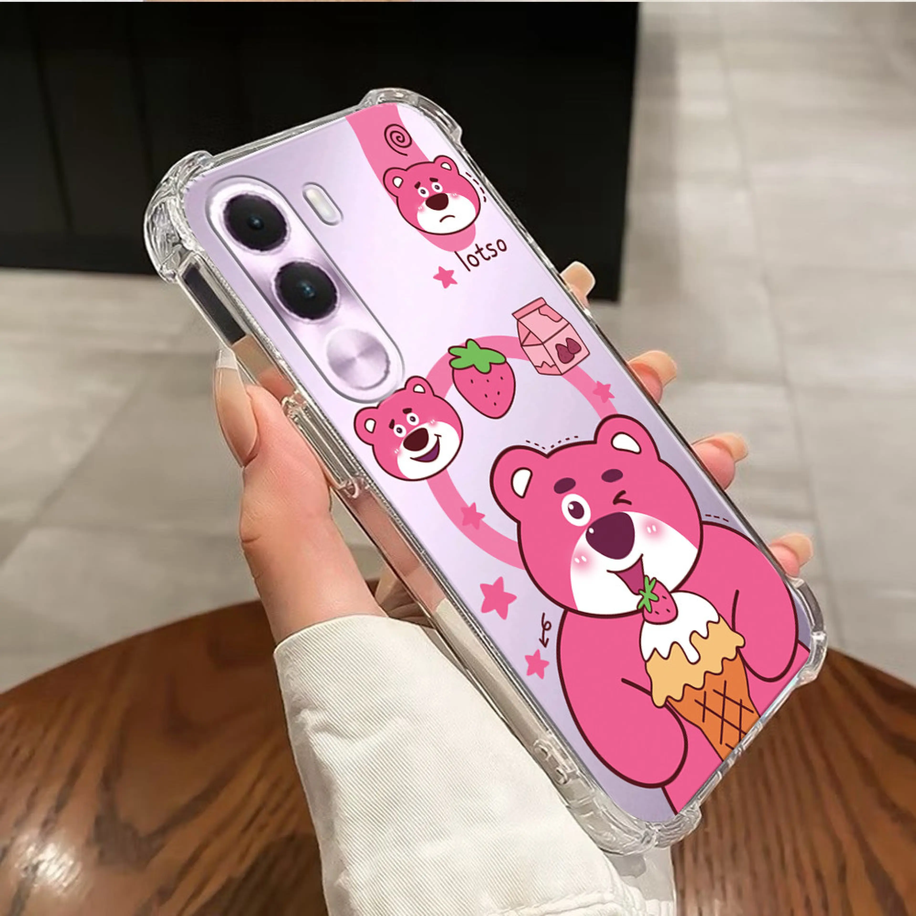 เคส สำหรับ Realme C100x C100i C100 5G ตรงรุ่น เคส กันกระแทก ลายน่ารัก 004