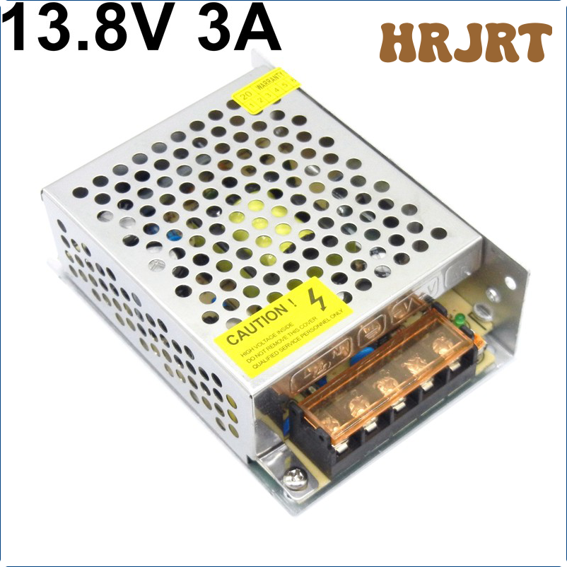 HRjrt 13.8V 3A 40W quy định chuyển mạch cung cấp điện 110V 220V AC để biến áp DC cho màn hình an ninh liên lạc Hệ thống kiểm soát ra vào hnfds
