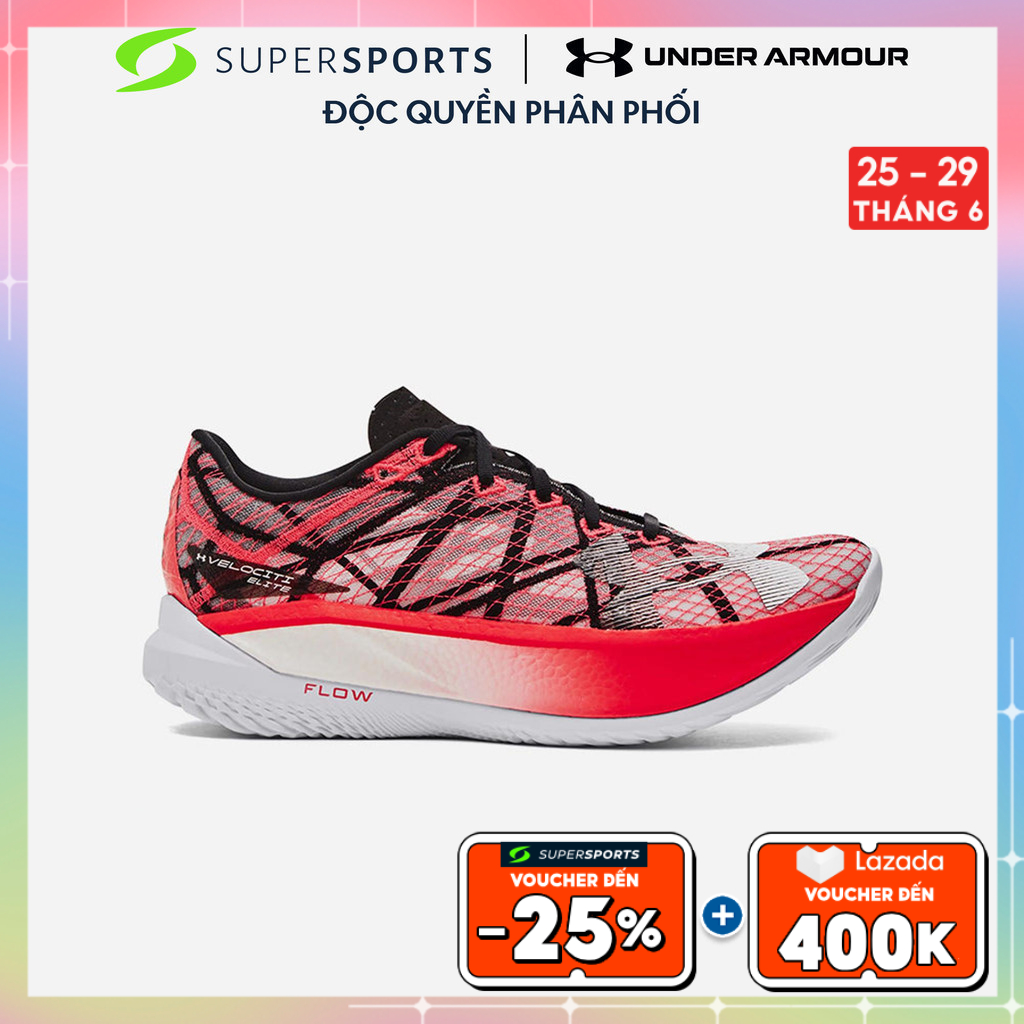 UNDER ARMOUR Giày chạy bộ unisex U Velociti Elite 2 3027205-001