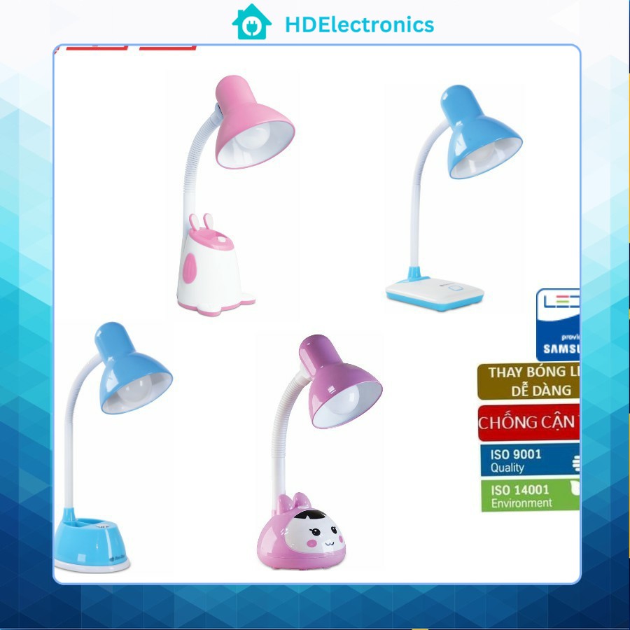 Đèn bàn led bảo vệ thị lực rd-rl-24-25-26-27 rạng đông