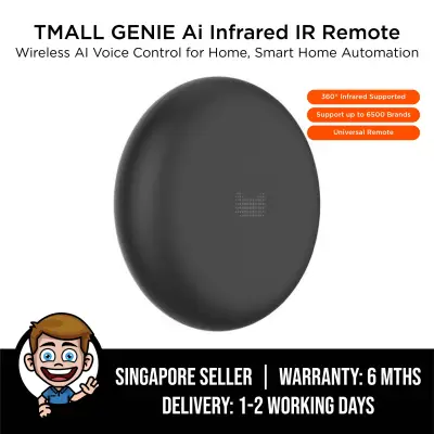 TMALL GENIE Ai Infrared IR Universal Remote Blaster, Infrared Remote Wireless AI Voice Control for Home, Smart Home Automation, 天猫精灵 方糖 红外遥控器