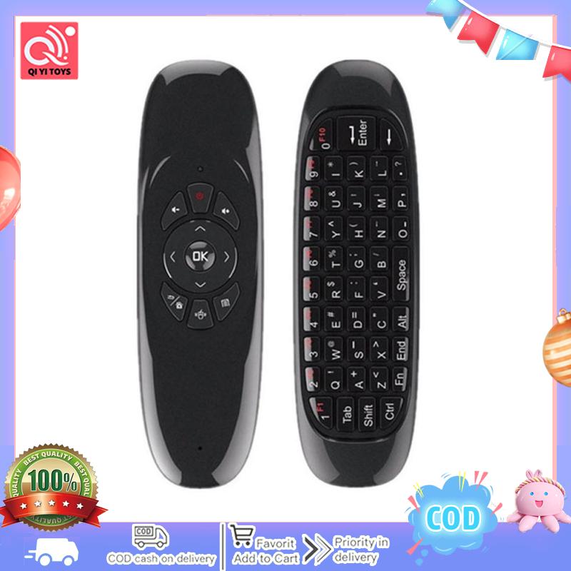 C120 Fly Air Mouse Wireless Keyboard 2.4G Smart Remote Control G64
