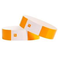 LINHU 100 Pcs กระดาษสำหรับตกแต่ง สายรัดข้อมือไทเวค ตั๋วบาร์เอกลักษณ์ กันน้ำกันน้ำได้ ข้อมือกระดาษสังเคราะห์ ทนทานต่อการใช้งาน อเนกประสงค์อเนกประสงค์ สายรัดข้อมือ ID สร้อยข้อมือ รหัสเข้าชมงานเลี้ยงสำหรับเทศกาล