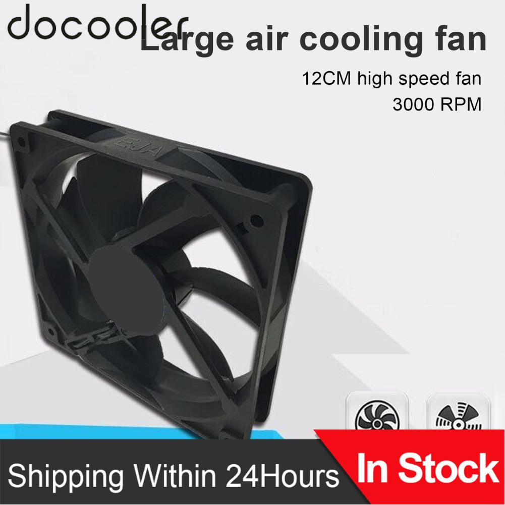 Case Cooler Fan High Accuracy Computer PC Case Fan Easy Installation 120x120x25mm for Gaming PCs Harga 12 Ringgit*Penghantaran Percuma