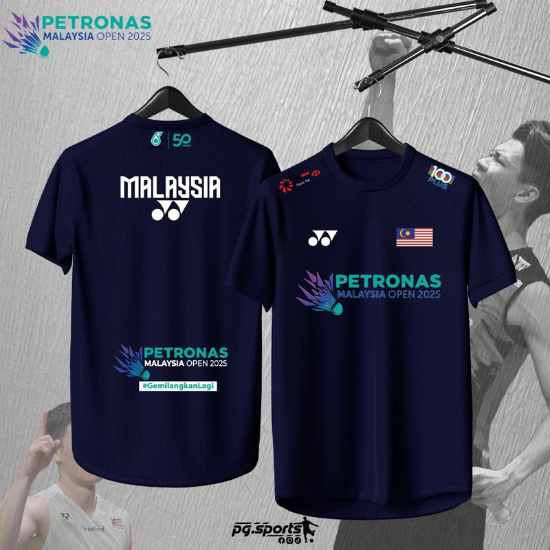Malaysia Badminton Jersey - Customizable Name & Number, 3D