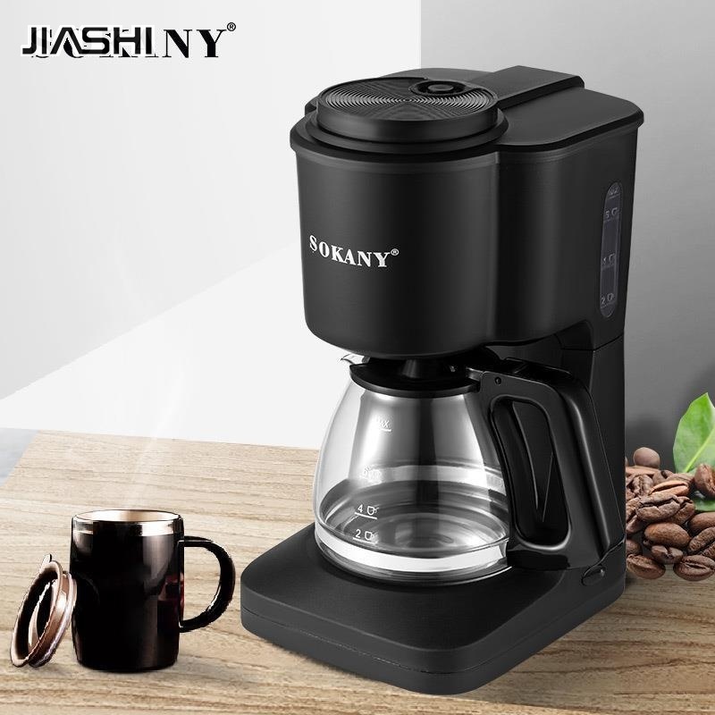 Máy pha cà phê văn phòng nhà cửa Máy pha cà phê Máy pha cà phê nhỏ giọt jiashi