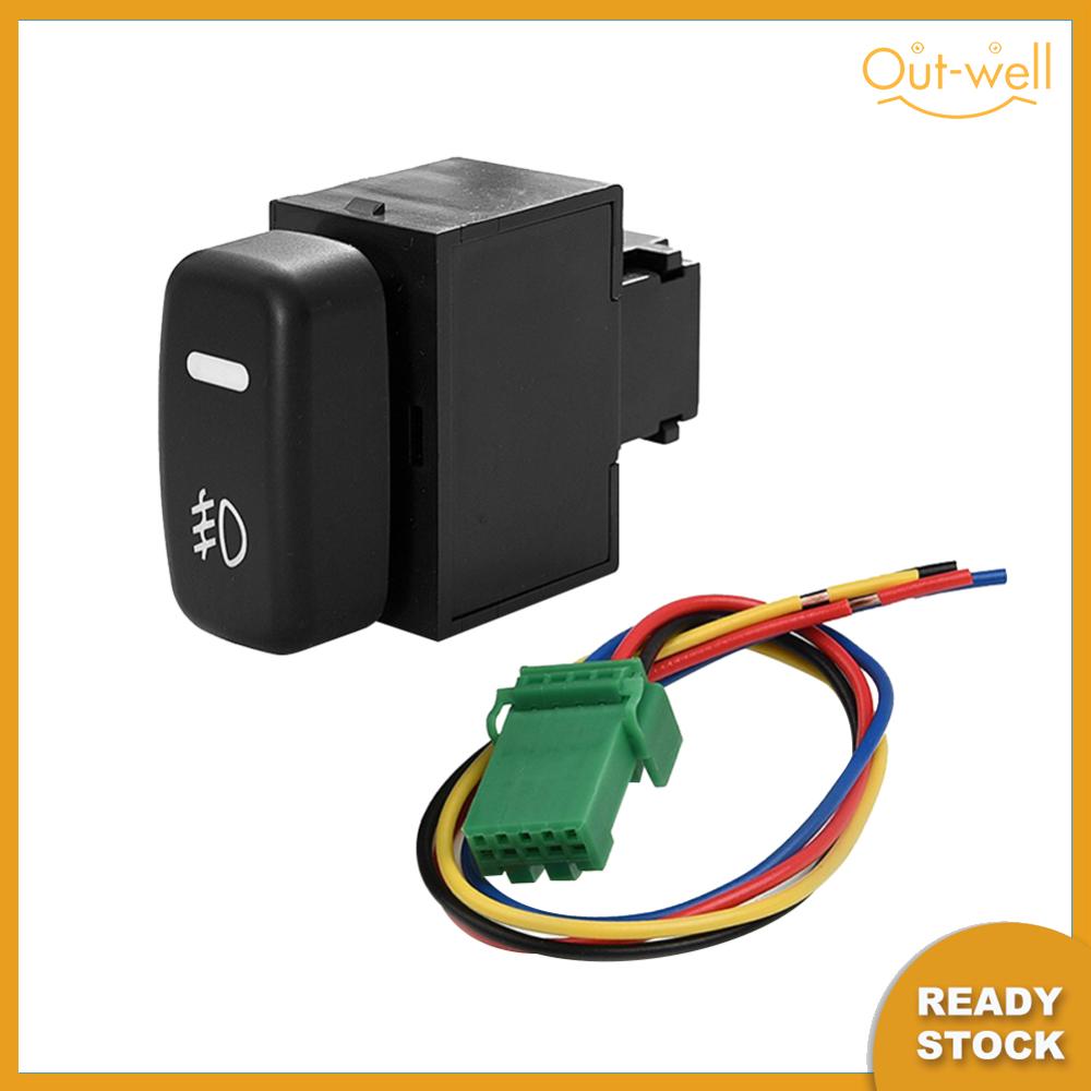 12V 24V Fog Light Button Replacement Fog Lamp Controller for MITSUBISHI PAJERO/LANCER/TRITON/L200 ราคา 138 บาท*ส่งฟรี