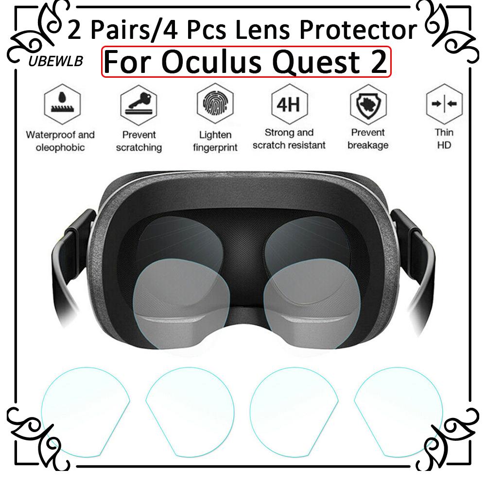 UBEWLB 4Pcs Clear Soft Anti Scratch Lens Protector Film Protective TPU