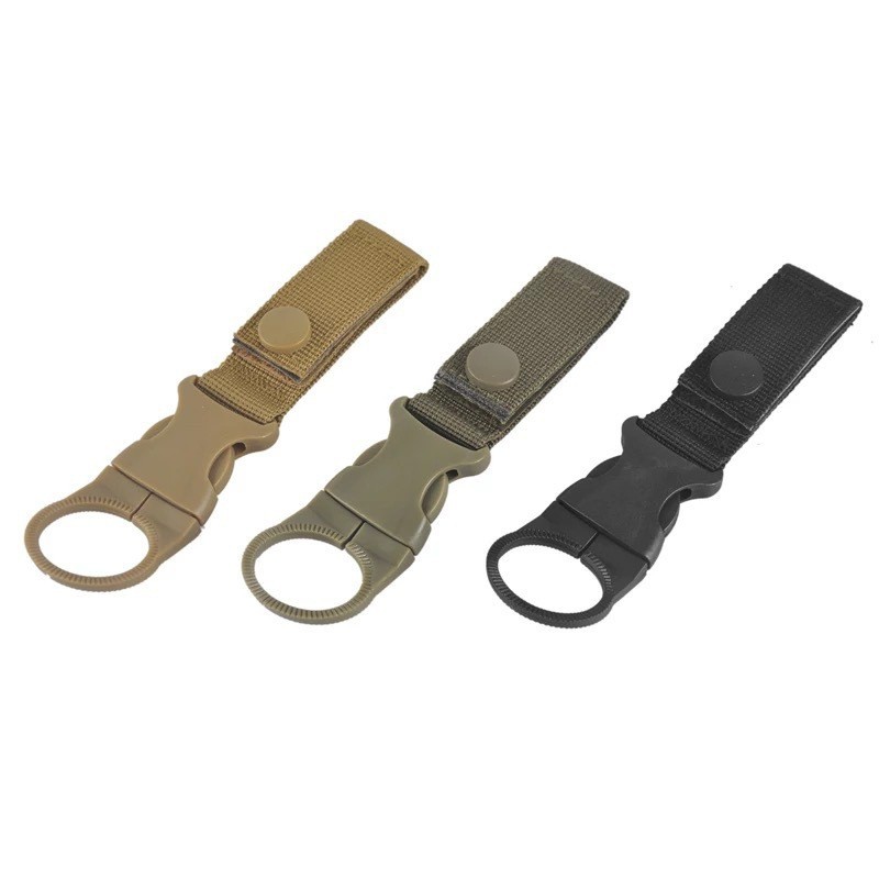 Outdoor Water Bottle Buckle Hook Portable Mineral Water Pot Hanging Rope Buckle Multifunctional Small Bottle Belt Backpack Quick Hanging Buckle - 3