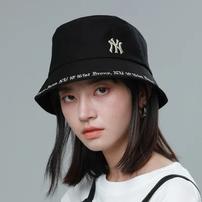 New Embroidery Mlb Bucket Hats For Women Men NY Hip Hop Fisherman Hat