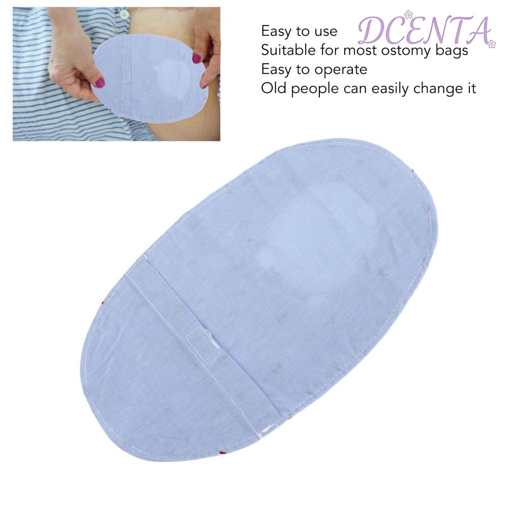 DCENTA Ostomy ฝาครอบอาบน้ำล้างทำความสะอาดได้ป้องกันรอบ Colostomy กระเป๋ายืดสำหรับชายสำหรับ Colostomy Ileostomy Urostomy ราคา 317 บาท*ส่งฟรี