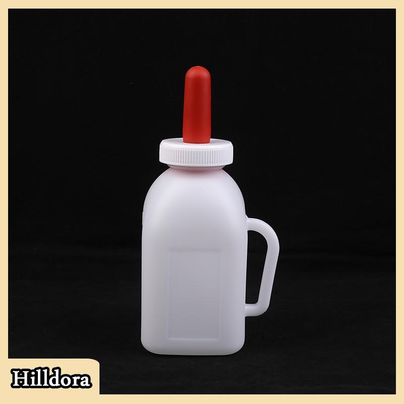 [Hilldora] Bê sữa Feeder chai với núm vú sữa chai vắt sữa ăn thay thế người uống rượu chăn nuôi feediing công cụ - 6