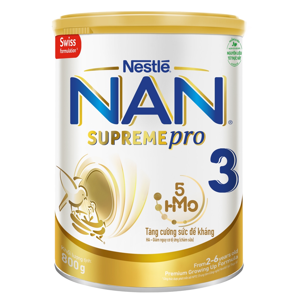 Sữa bột NAN Supreme 1 2 3 2HMO 800g