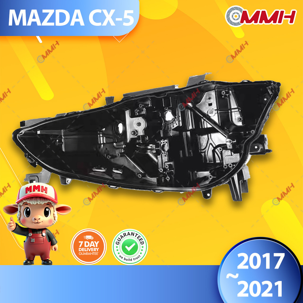 MAZDA CX-5 CX5 2017-2021 headlamp body headlamp casing Headlamp Back shell Rear Shell headlamp housing Back Cover Bottom Shell Base Plastic Shell ราคา 2,350 บาท*ส่งฟรี