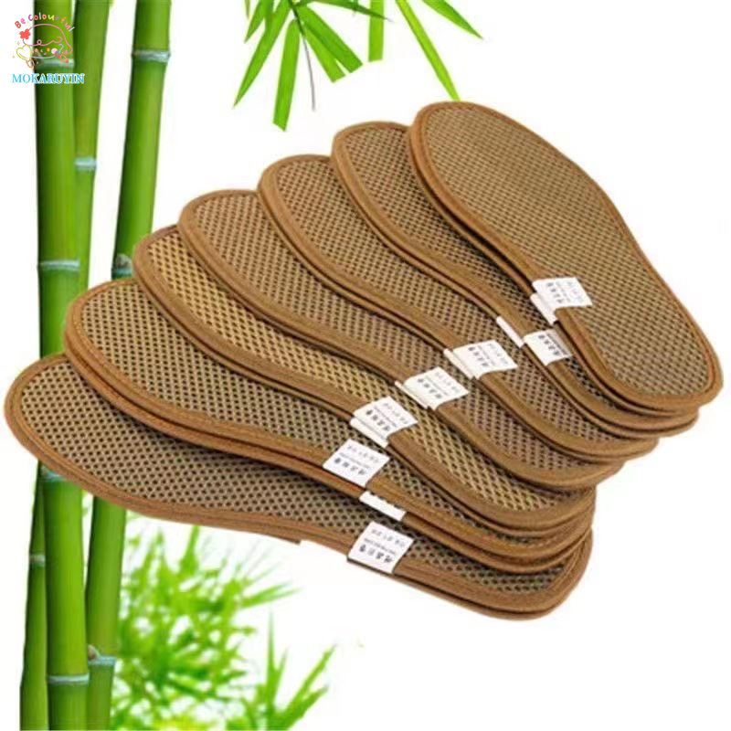 MOKARUYIN Bamboo charcoal deodorizing insole absorbs sweat, deodorizes and breathable, super soft-soled fragrant leather shoes, spring and autumn insoles are thickened and comfortable. - ยี่ห้อ MOKARUYIN ราคา 8 บาท*ส่งฟรี