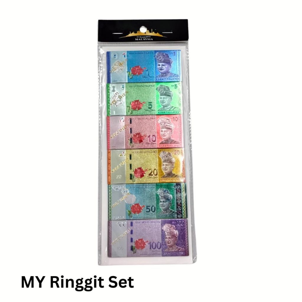 Collectible Travel Magnets | Malaysia Singapore Landmark Banknote Style Fridge Magnet | Souvenir Gift For Home Decors!