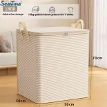 Seastina  Túi đựng đồ sức chứa lớn cho quần áo và chăn có tay cầm