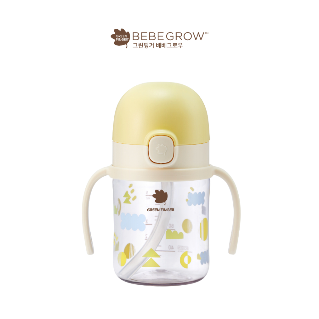 Bình tập uống 1 Onetouch Greenfinger Bebegrow chất liệu Ecozen 160ml/280ml cho bé