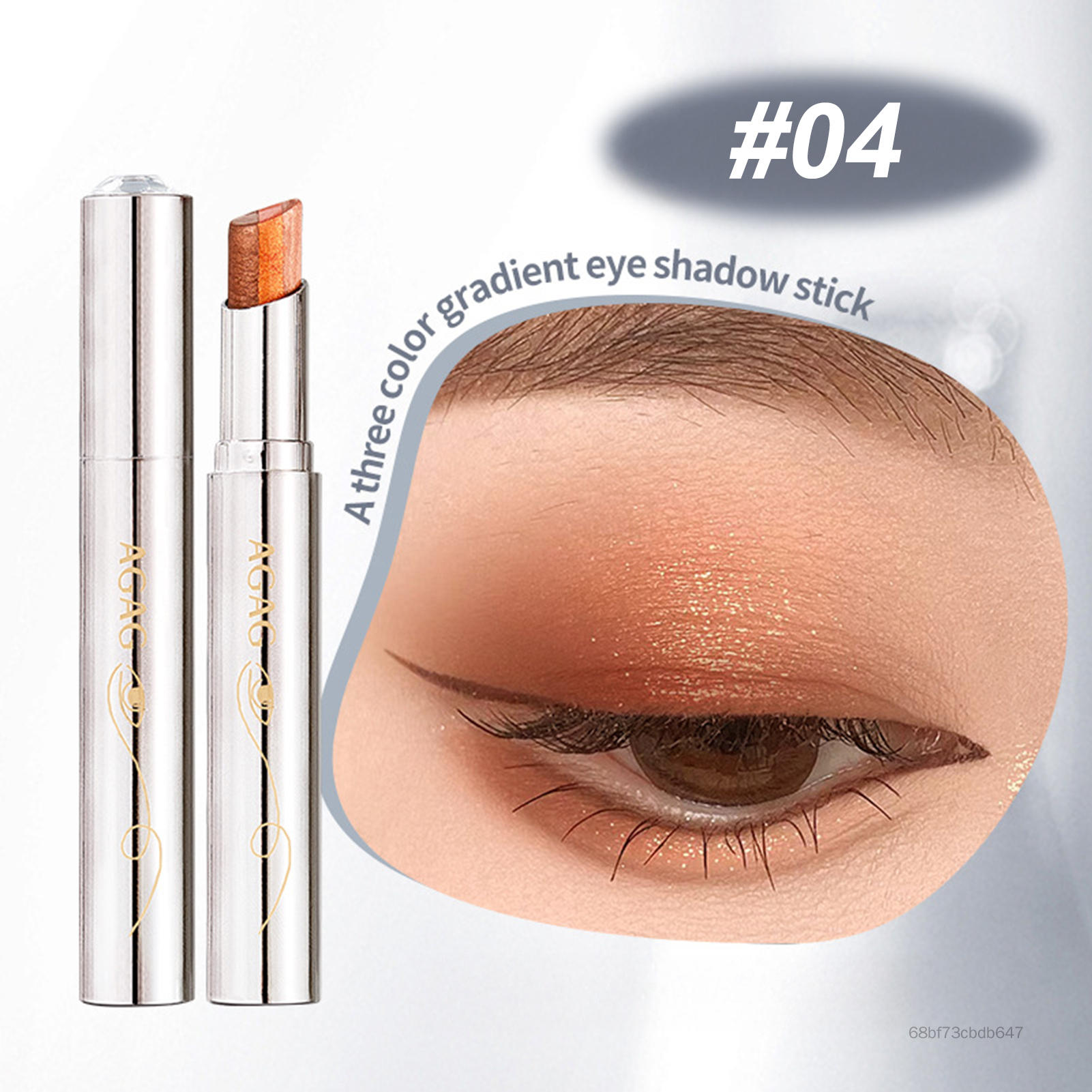 Gradient Shimmer Eye-Shadow Stick Pen cao sắc tố Pen cho phụ nữ trang điểm mắt hàng ngày Tuy-Vn - 5