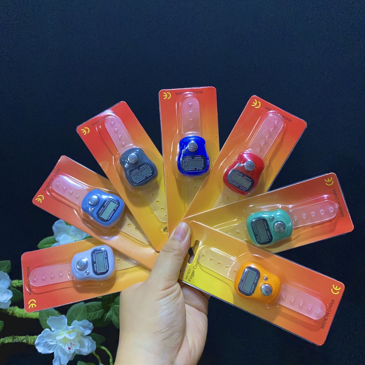 Máy bấm số niệm phật đeo ngón tay màu ngẫu nhiên tâm linh shop_0938628090