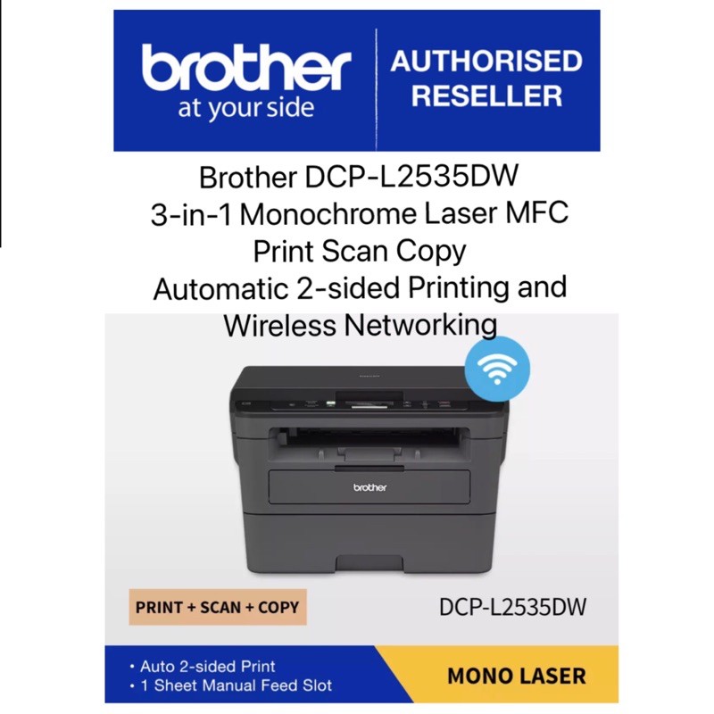 brother wireless 2 sided printer