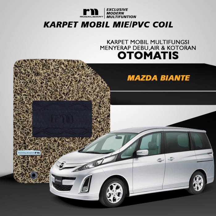 KARPET MOBIL MIE PREMIUM MAZDA BIANTE FULL SET Harga  1,490,000 Ringgit*Penghantaran Percuma