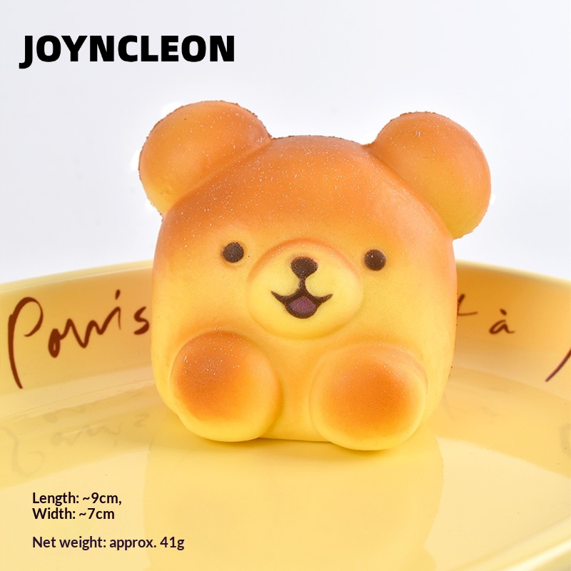 JOYNCLEON Decorative Animal Stress Relief PU Soft Meat Cute Bear Shaped Soft Toys For Kids And Adults ราคา 63 บาท*ส่งฟรี