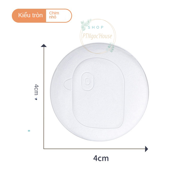 Núm Đệm Silicon Cute Chống Va Đập Bảo Vệ Tường Và Tay Nắm Cửa - Miếng Chặn Cửa Nhiều Hình Trong Suốt