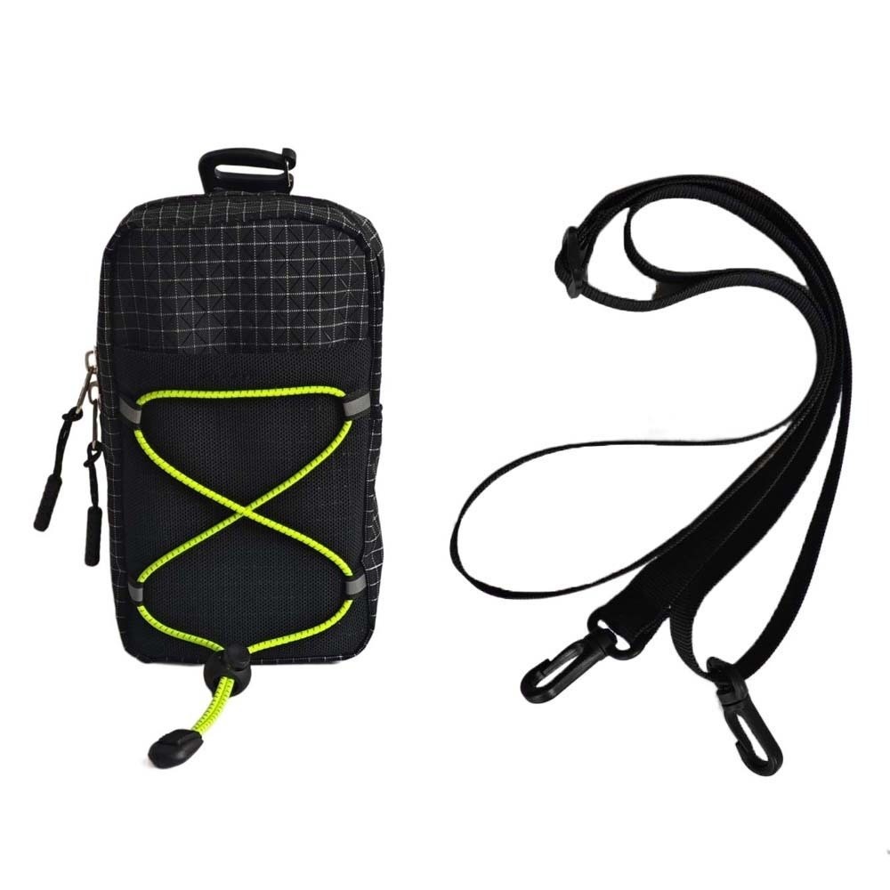 HERWK Polyester Túi phụ kiện leo núi Phụ kiện ba lô Công suất lớn Túi dây rút nylon Túi thắt lưng đa chức năng Chống nước bắn tung tóe Túi đựng chai nước Phụ nữ - 7