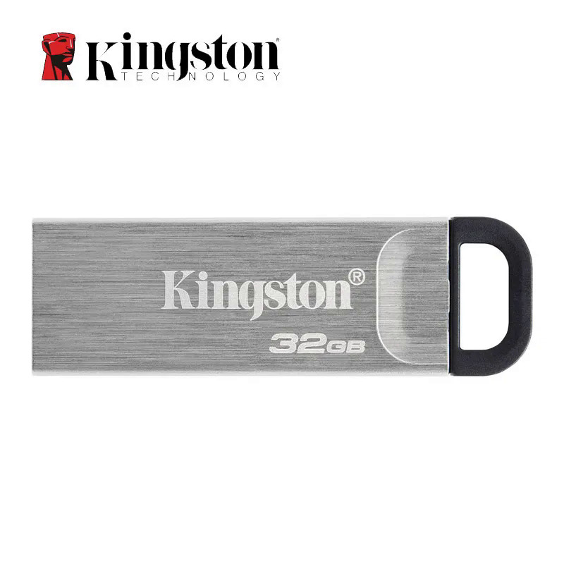 Kingston USB 3.2 Gen 1 OTG USB-C ổ đĩa flash DataTraveler kyson với phong cách capless 32GB 64GB 128