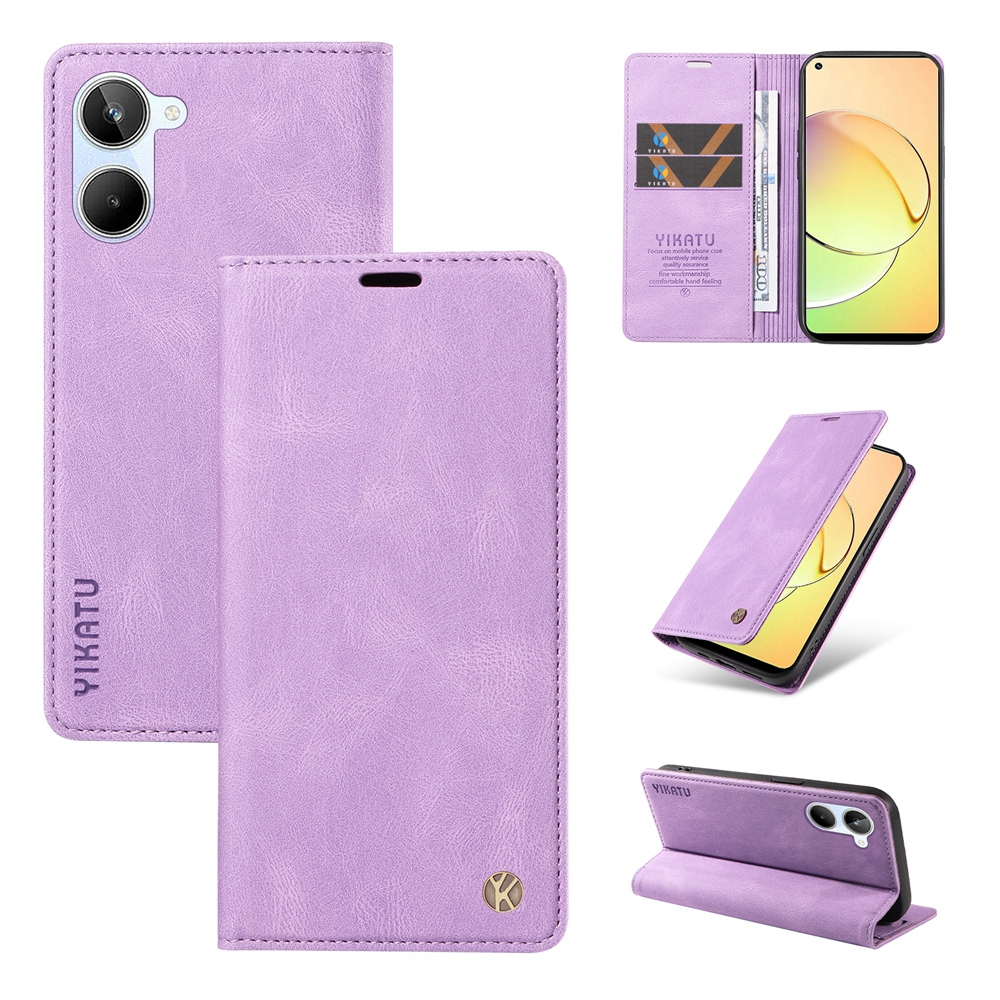 Ốp điện thoại cho OPPO Realme 10 9 8 Pro Cộng Với/Realme 9I 8I TPU Ví da Từ Nắp gập Có khe cắm thẻ Bìa