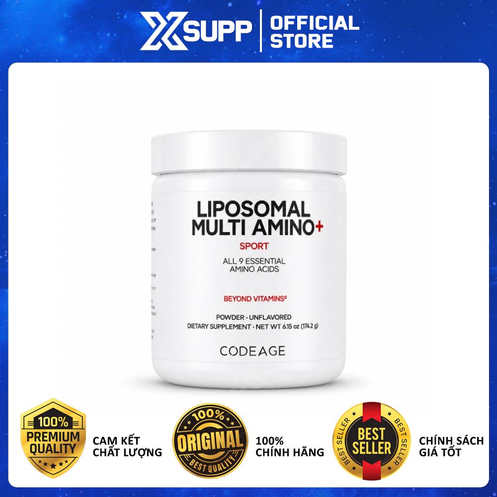 Bột Phục Hồi Sau Tập CodeAge Liposomal Multi Amino+ Thể Lực Sung Mãn