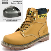 Caterpillar Men's Steel Toe Work Boots, Sizes 35-46