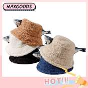 Maxg Warm Bucket Hat Soft Salted Fish Panama Hat Outdoor Funny Sun Cap Men Women