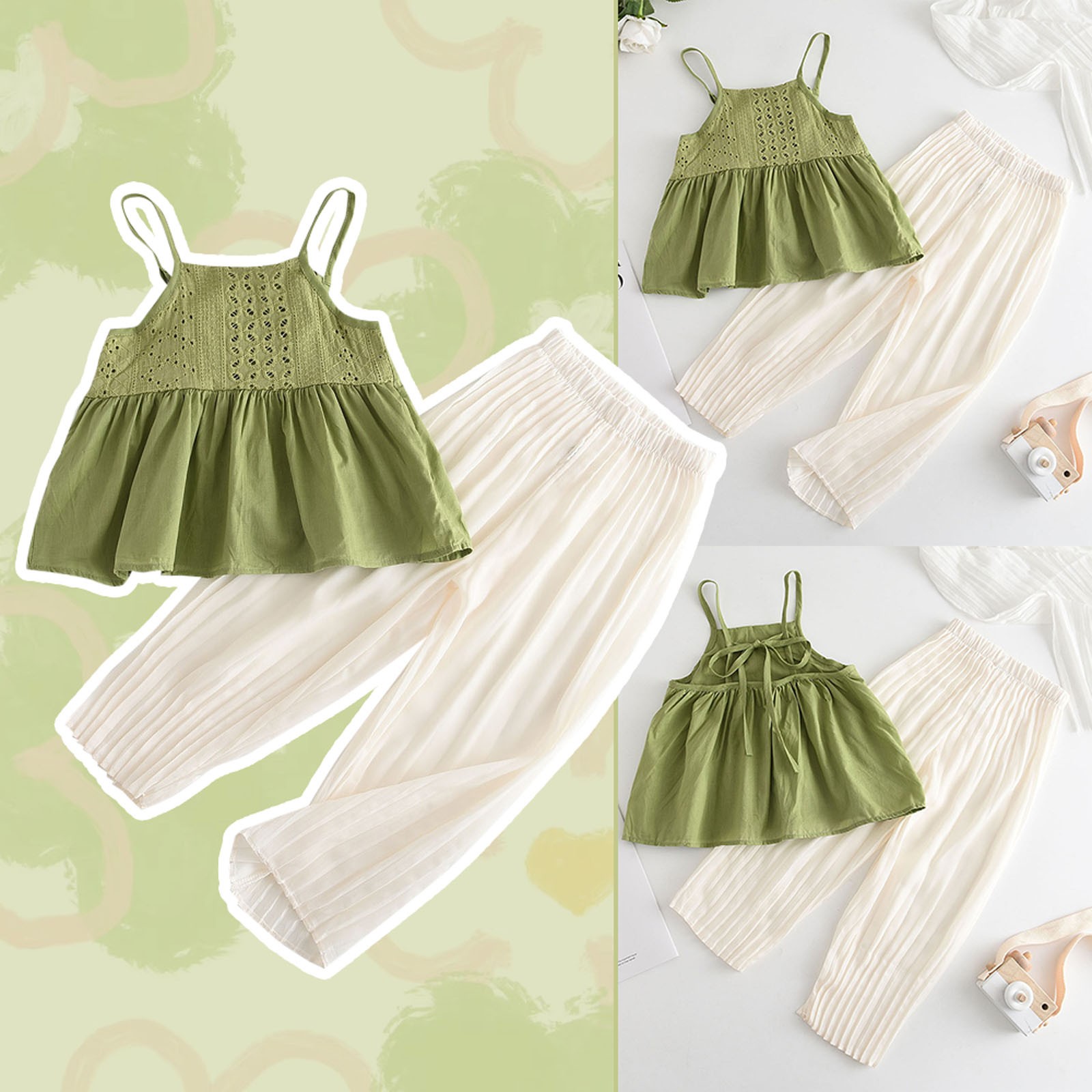 Cô Gái Trang Phục Kỳ Nghỉ Quần Short Và Áo hở vai thêu hoa Ngắn áo dây Mùa Hè Du Lịch đầm mùa hè Kỳ Nghỉ Cô Gái Bộ Mùa Đông Dễ Thương Thời Trang Trang Phục Bé Gab Cô Gái Trang Phục Cho Bé Mới Sinh Người Phụ Nữ 8 Cô Gái Trang Phục Lớn Quần Áo bộ váy Trẻ Em