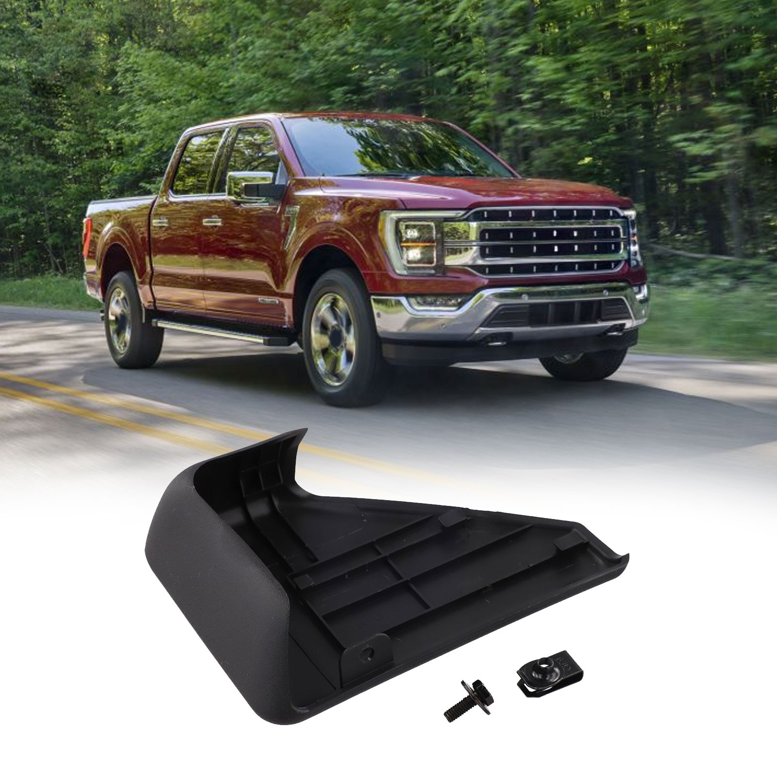 [Phong cách thời trang tự động] nắp bịt đầu bảng chạy bên phải Tương thích với Ford F150 cho fl3z16a455ba