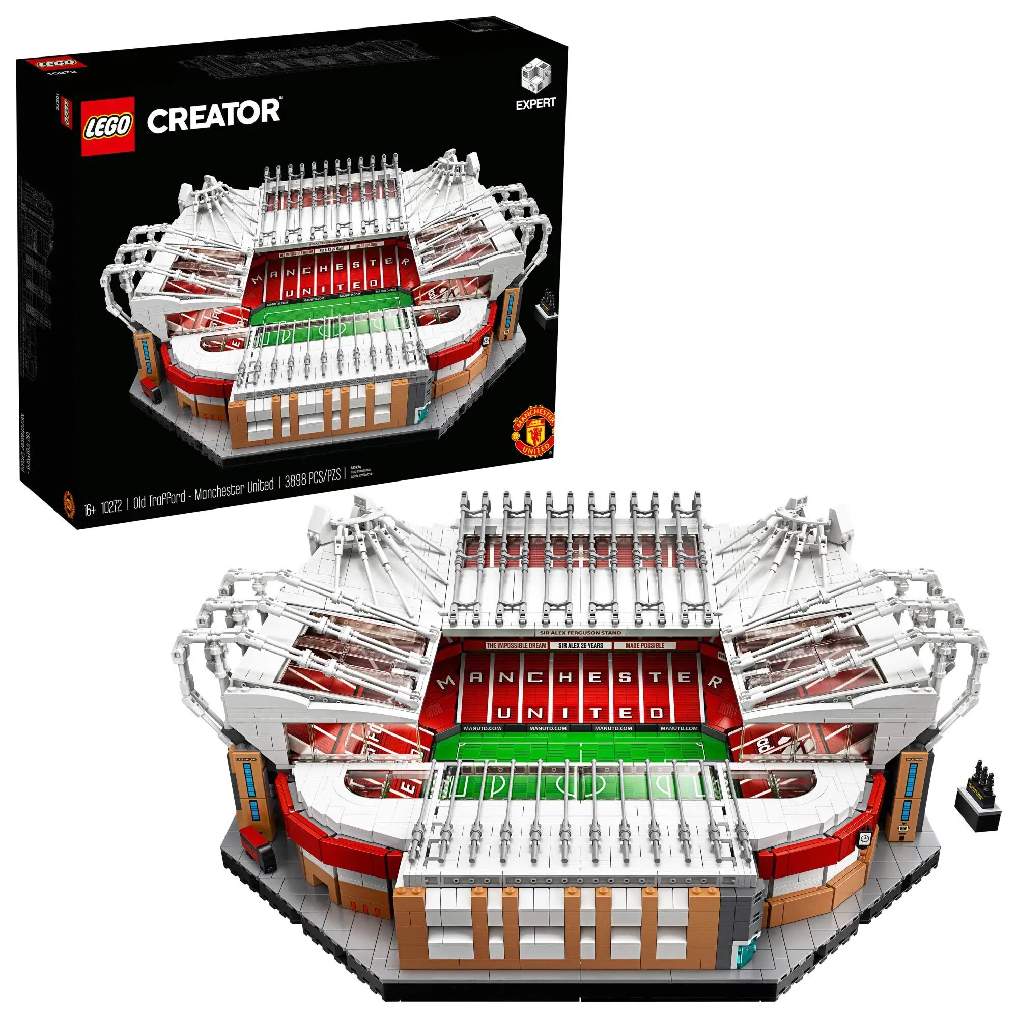 LEGO Creator Expert Old Trafford Manchester United 10272 Building Kit Collector Toy for Birthday Xma