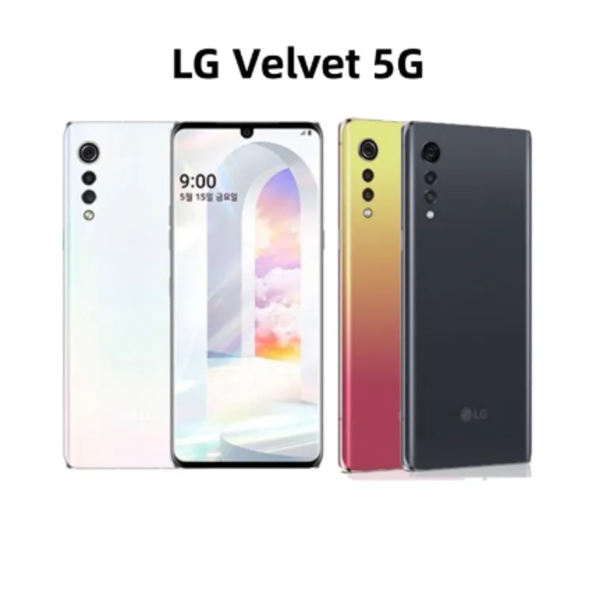 LG VELVET G9 G900N 5G Unlocked 6.8'' 6GB RAM 128GB ROM Triple Camera Octa Core Android Smartphone ราคา 6,088 บาท*ส่งฟรี