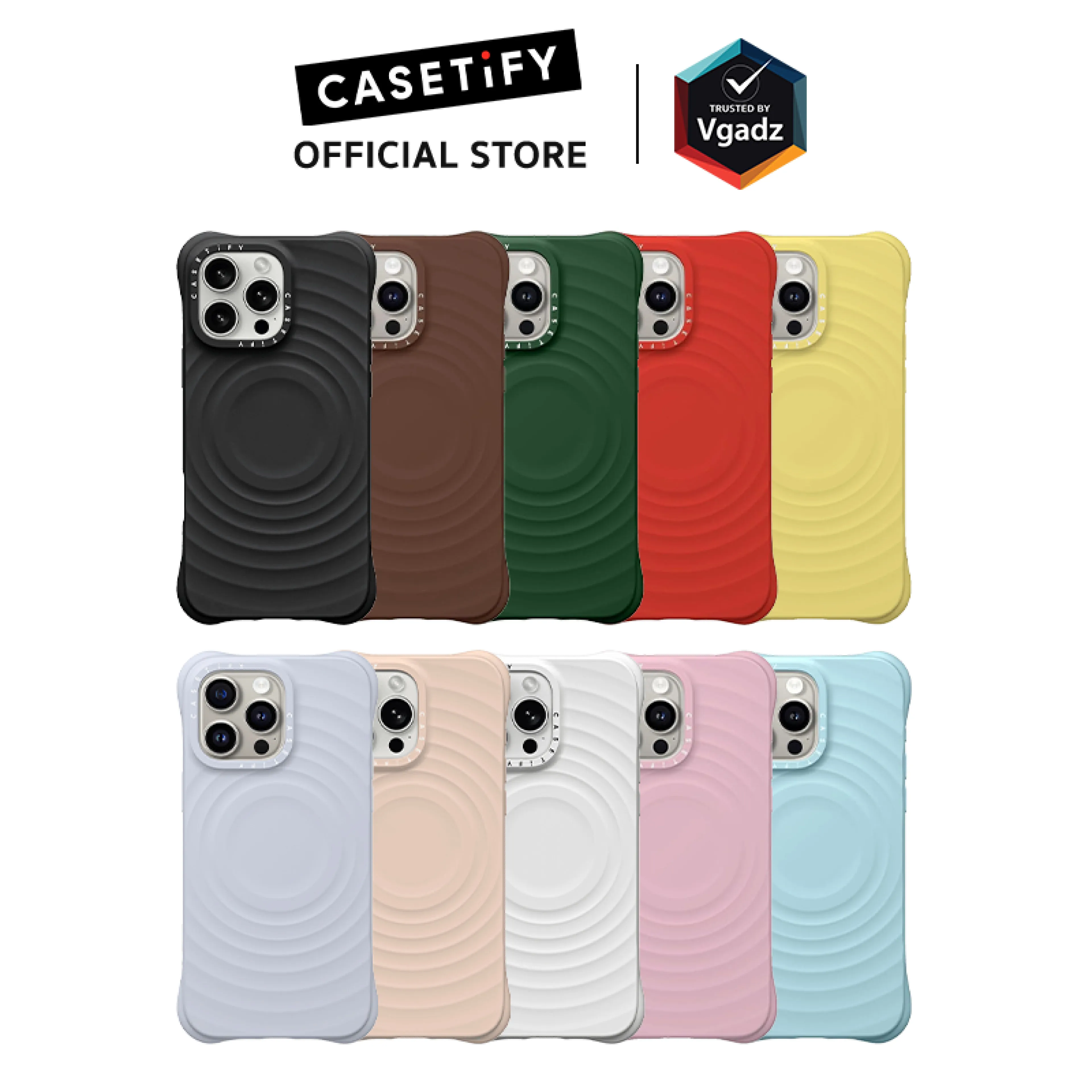 Casetify เคสสำหรับ iPhone 15 Pro Max รุ่น Ripple Case