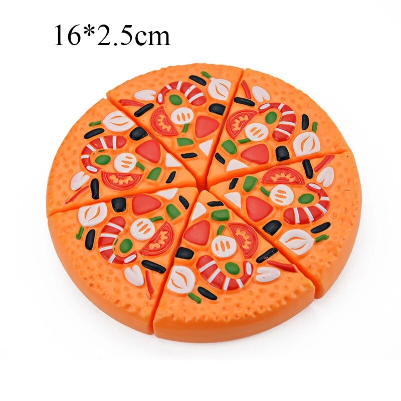 Trẻ Em Bánh Pizza đồ chơi cắt Mô Phỏng Pizza nhựa Dinette đồ chơi trẻ em căn bếp giả vờ thức ăn đồ chơi Nấu Ăn đồ chơi nhà bếp Cho Cô Gái Trẻ Em