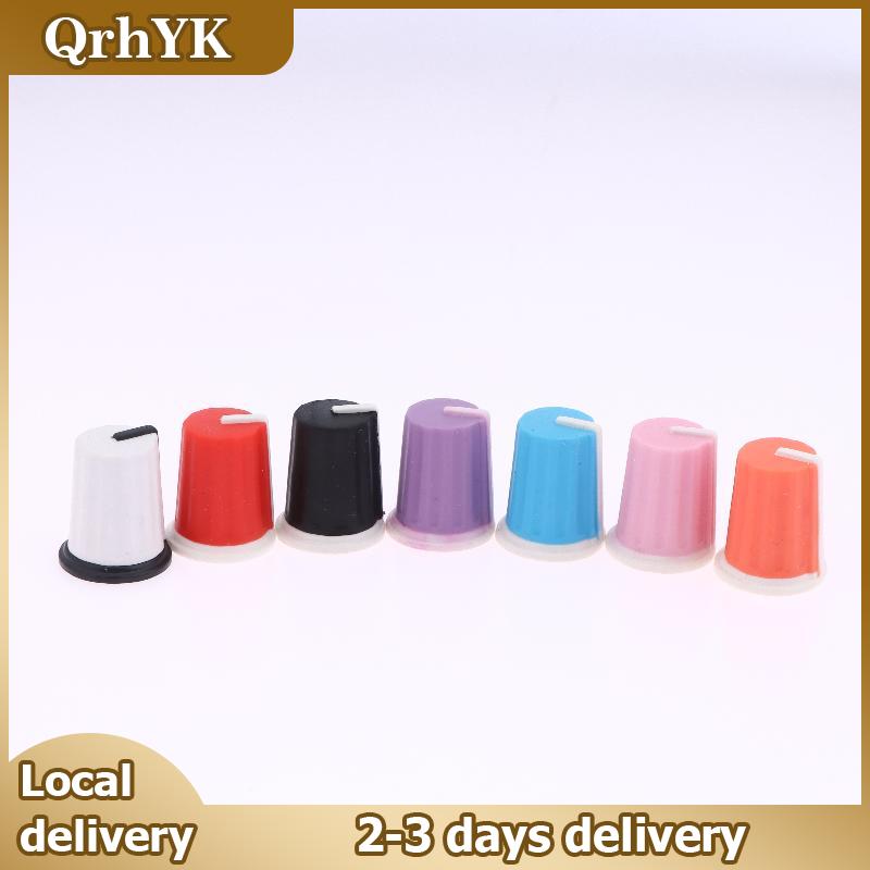 QrhYK Tăng cường Grip 16x19mm cao su Potentiometer Knob cho djm loạt máy trộn bởi Pioneer DJ